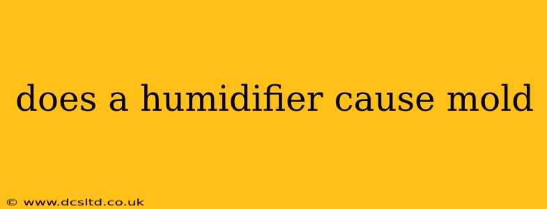 does a humidifier cause mold