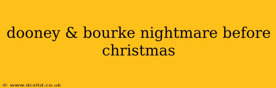 dooney & bourke nightmare before christmas