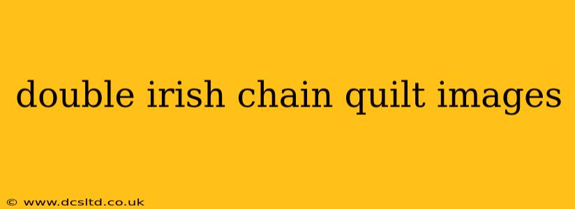 double irish chain quilt images