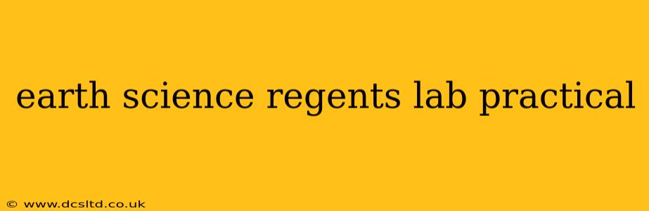 earth science regents lab practical