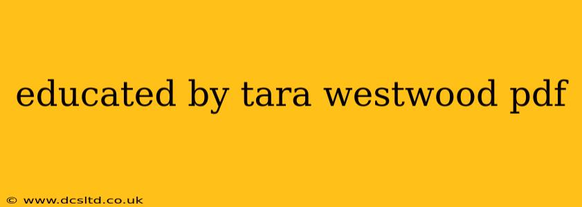 educated by tara westwood pdf