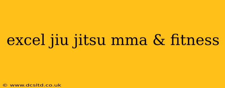 excel jiu jitsu mma & fitness