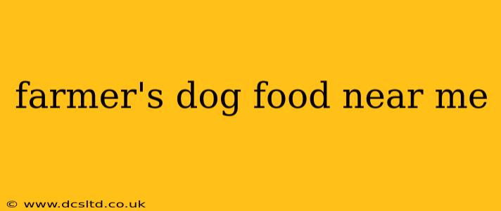 farmer's dog food near me