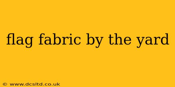 flag fabric by the yard