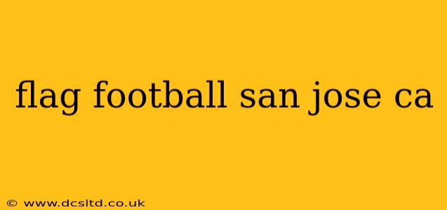 flag football san jose ca