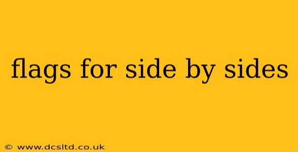flags for side by sides