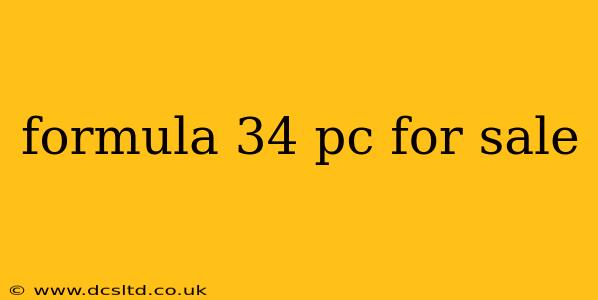formula 34 pc for sale