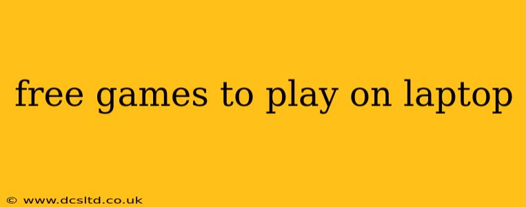 free games to play on laptop