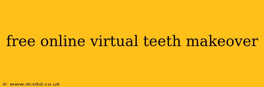 free online virtual teeth makeover