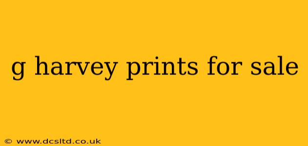 g harvey prints for sale