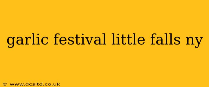 garlic festival little falls ny