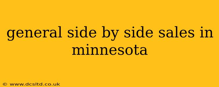 general side by side sales in minnesota