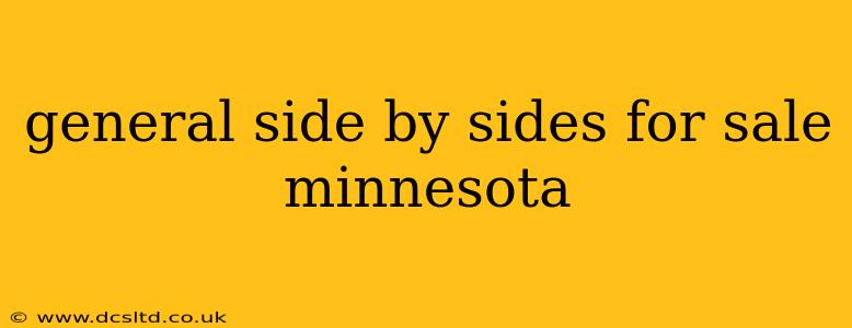 general side by sides for sale minnesota