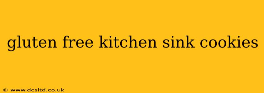 gluten free kitchen sink cookies