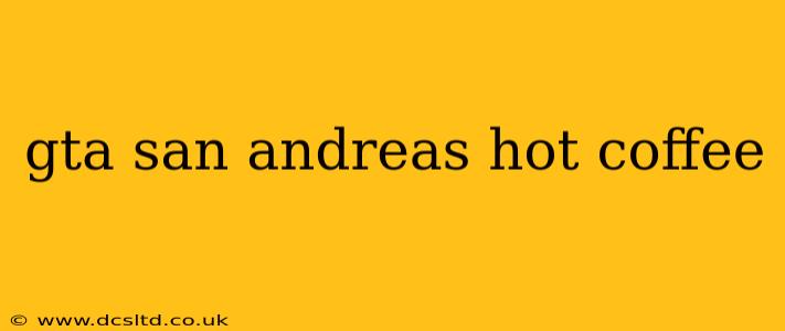 gta san andreas hot coffee