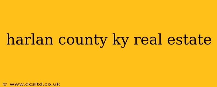 harlan county ky real estate
