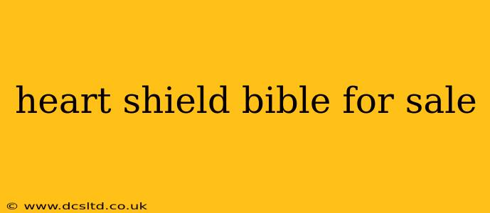 heart shield bible for sale