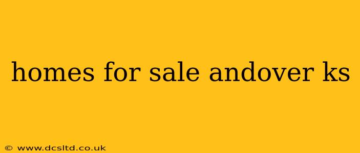 homes for sale andover ks