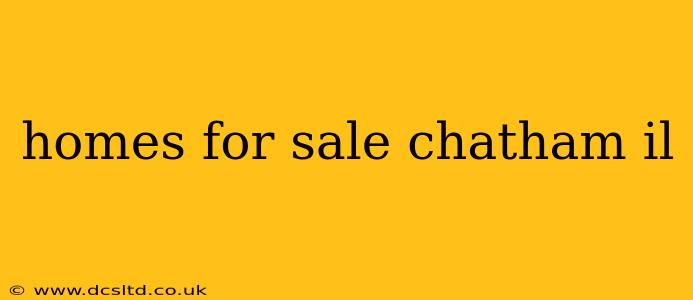 homes for sale chatham il