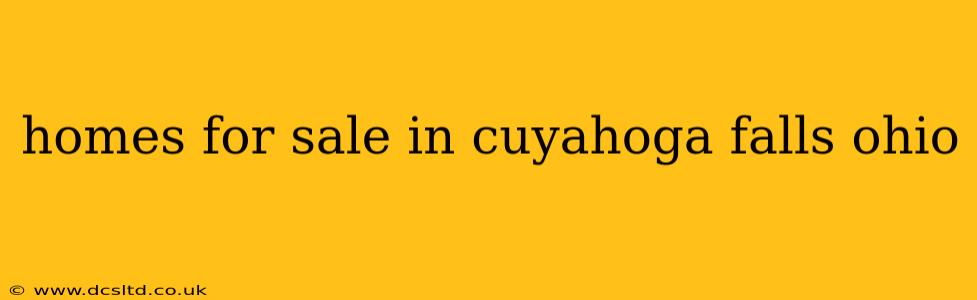 homes for sale in cuyahoga falls ohio