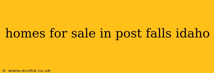 homes for sale in post falls idaho
