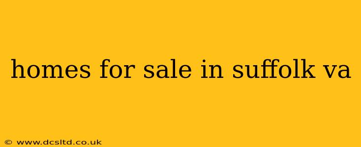 homes for sale in suffolk va