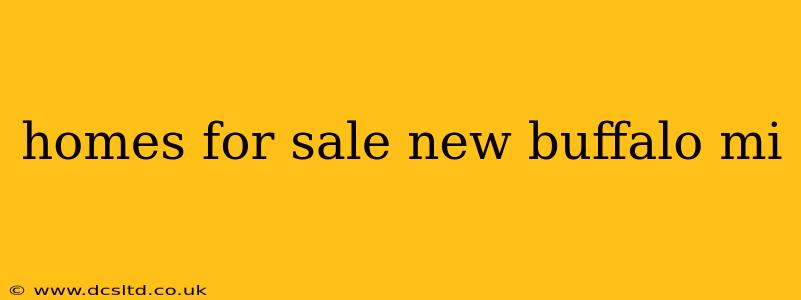 homes for sale new buffalo mi