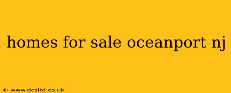homes for sale oceanport nj