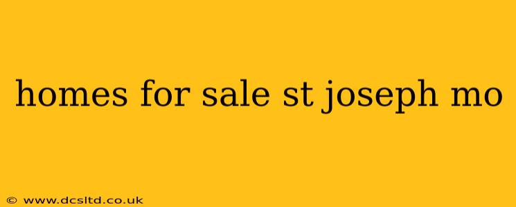 homes for sale st joseph mo
