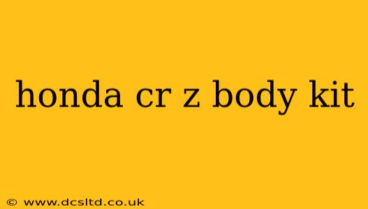 honda cr z body kit
