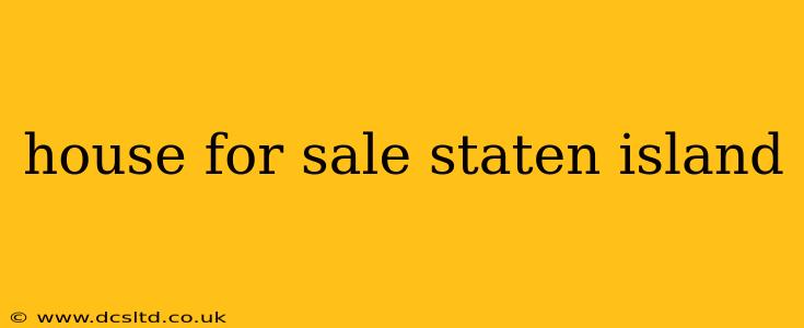 house for sale staten island