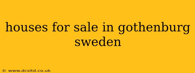 houses for sale in gothenburg sweden