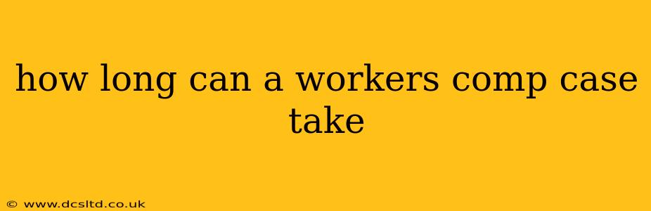 how long can a workers comp case take