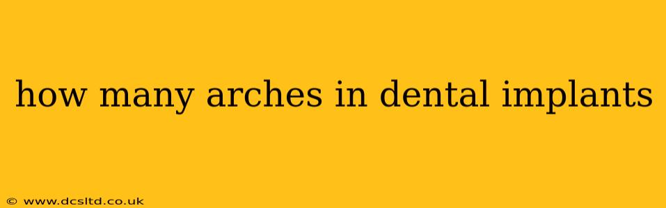 how many arches in dental implants