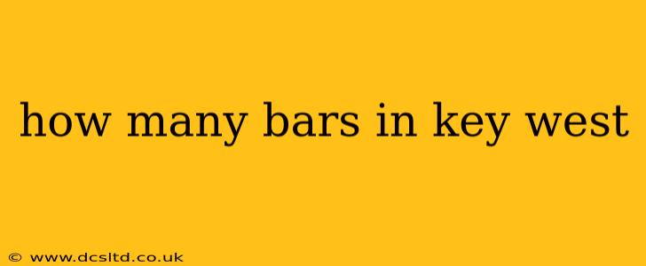 how many bars in key west