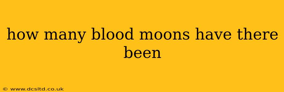 how many blood moons have there been