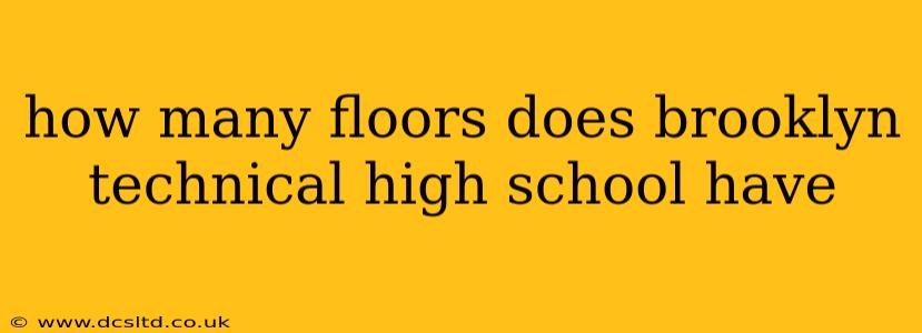 how many floors does brooklyn technical high school have