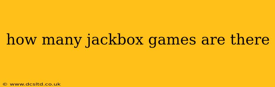 how many jackbox games are there