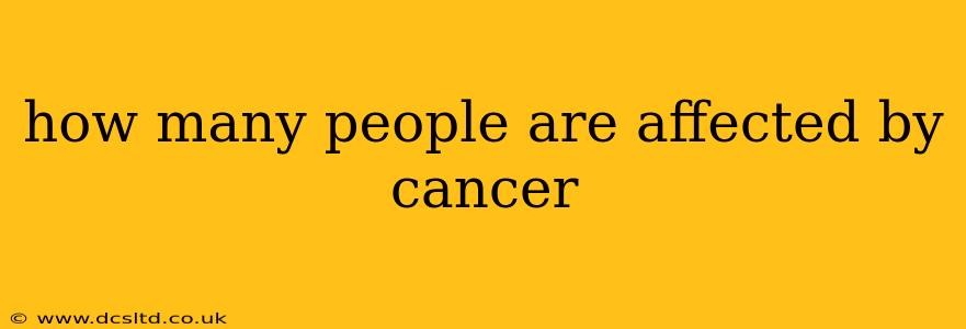 how many people are affected by cancer