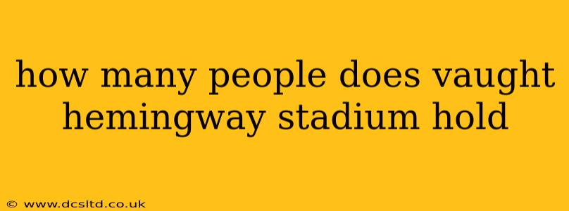 how many people does vaught hemingway stadium hold