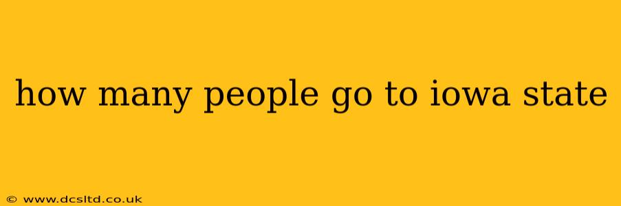 how many people go to iowa state