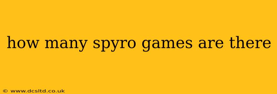 how many spyro games are there