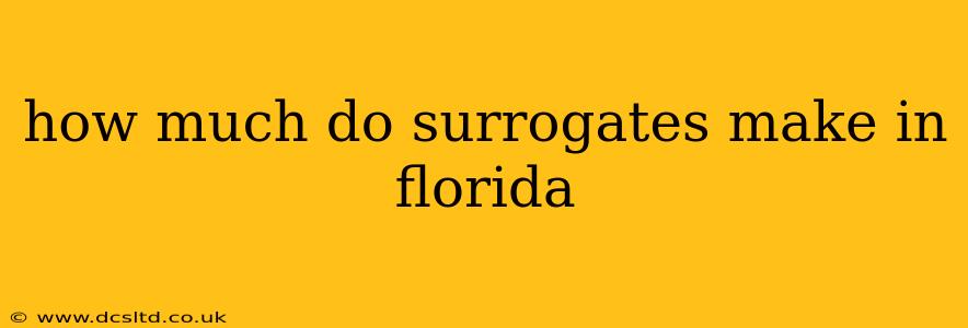 how much do surrogates make in florida