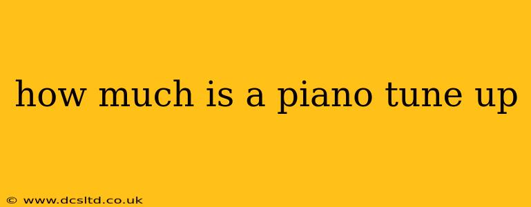 how much is a piano tune up