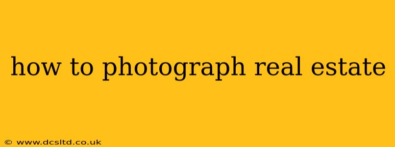 how to photograph real estate