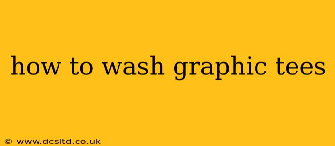 how to wash graphic tees