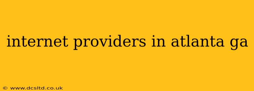 internet providers in atlanta ga