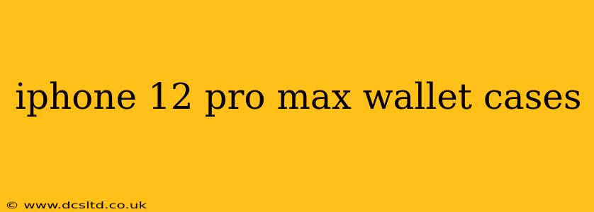 iphone 12 pro max wallet cases
