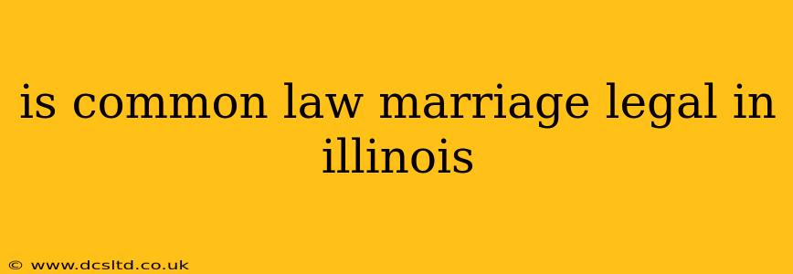 is common law marriage legal in illinois