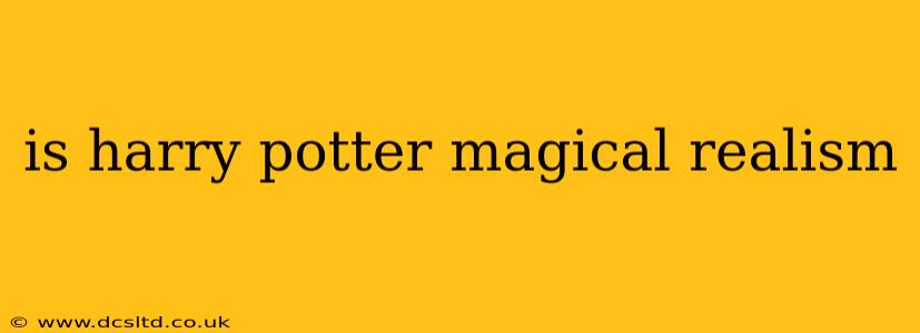 is harry potter magical realism